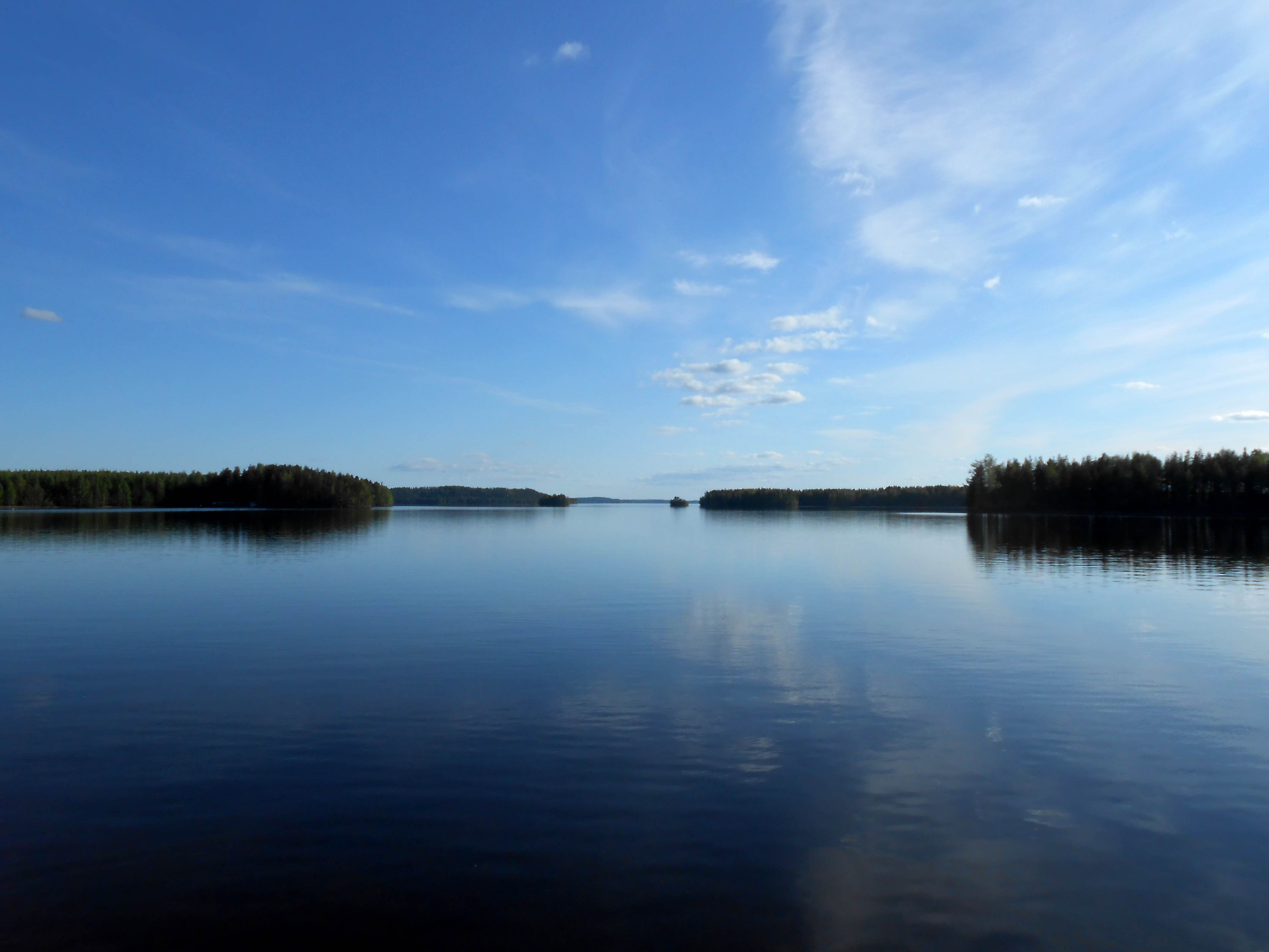 Finnish lake landscape